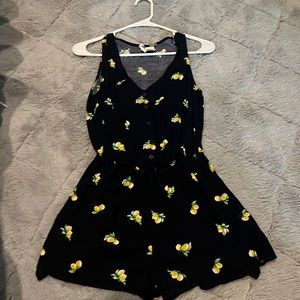 Navy Blue lemon jumper